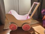 Poppenwagentje, Kinderen en Baby's, Speelgoed | Houten speelgoed, Ophalen, Gebruikt, Overige typen