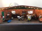 Garage 1/12 met verlichting., Ophalen of Verzenden, Groter dan 1:32
