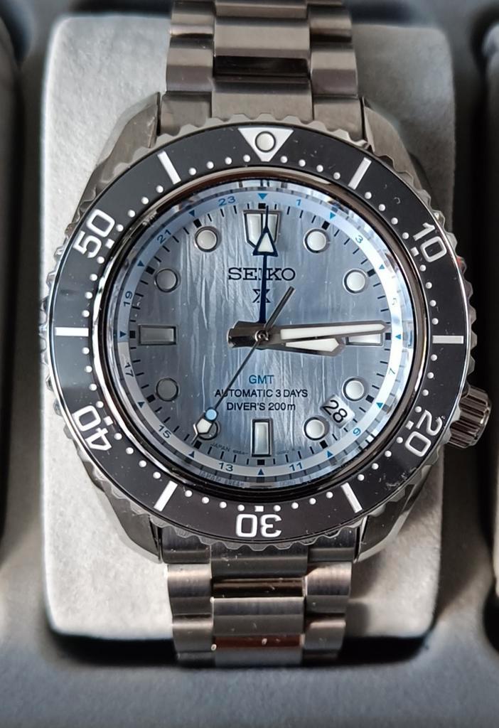 Nw! 1900 nu 1400 Seiko Diver MM200 GMT Limited Edition, Sieraden, Tassen en Uiterlijk, Horloges | Heren, Zo goed als nieuw, Seiko