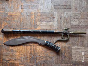 mooie agnus haak en gurka mes beschikbaar voor biedingen