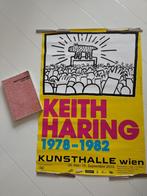 Keith Haring 1978 - 1982 Kunsthal Wenen 2010 poster en boek, Ophalen of Verzenden