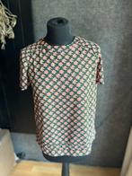 Scotch & Soda mooie blouse top met korte mouw mt S ZGAN, Blauw, Scotch & Soda, Ophalen of Verzenden, Zo goed als nieuw