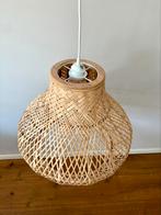 Hanglamp van bamboe (Kwantum), Huis en Inrichting, Lampen | Hanglampen, Ophalen, Zo goed als nieuw, Minder dan 50 cm