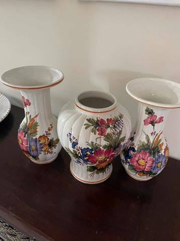 Set van 3 vazen beschikbaar voor biedingen