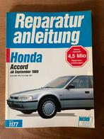 Honda Accord handleiding 1989, Auto diversen, Ophalen of Verzenden