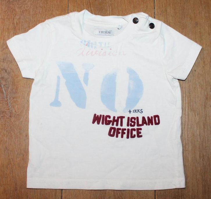 T-shirt van IKKS maat 6m / 67 cm, Kinderen en Baby's, Babykleding | Maat 68, Gebruikt, Jongetje, Shirtje of Longsleeve, Ophalen of Verzenden