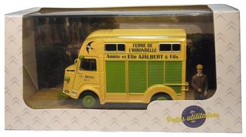 Citroen Type H vee transport geel 1:43 Atlas / Ixo beschikbaar voor biedingen
