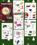 Tupperware Kerstfolder Aanbiedingen, Huis en Inrichting, Keuken | Tupperware, Ophalen of Verzenden, Nieuw