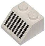 Lego Space Stenen 3x 2x2 Slope with Black Grille with 7 Vert, Ophalen of Verzenden, Nieuw, Losse stenen, Lego