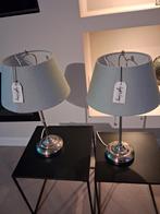 Lampen Chrome met nieuwe kappen, Ophalen, Nieuw, Minder dan 50 cm