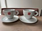 Illy Cappuccino Kopjes Set, Huis en Inrichting, Keuken | Servies, Ophalen of Verzenden, Zo goed als nieuw, Effen, Kop(pen) en/of Schotel(s)
