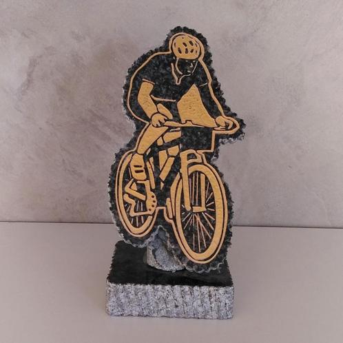 Beeld: Wielrenners - Fietsers - Mountainbikers (nieuw), Antiek en Kunst, Kunst | Beelden en Houtsnijwerken