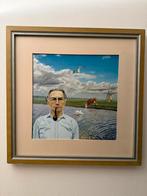 Zelfportret C. Silvis '88 met landschappelijke achtergrond, Ophalen