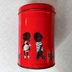 Retro Jip en Janneke blik, voorraadbus rood, Verzamelen, Blikken, Ophalen of Verzenden, Gebruikt, Overige