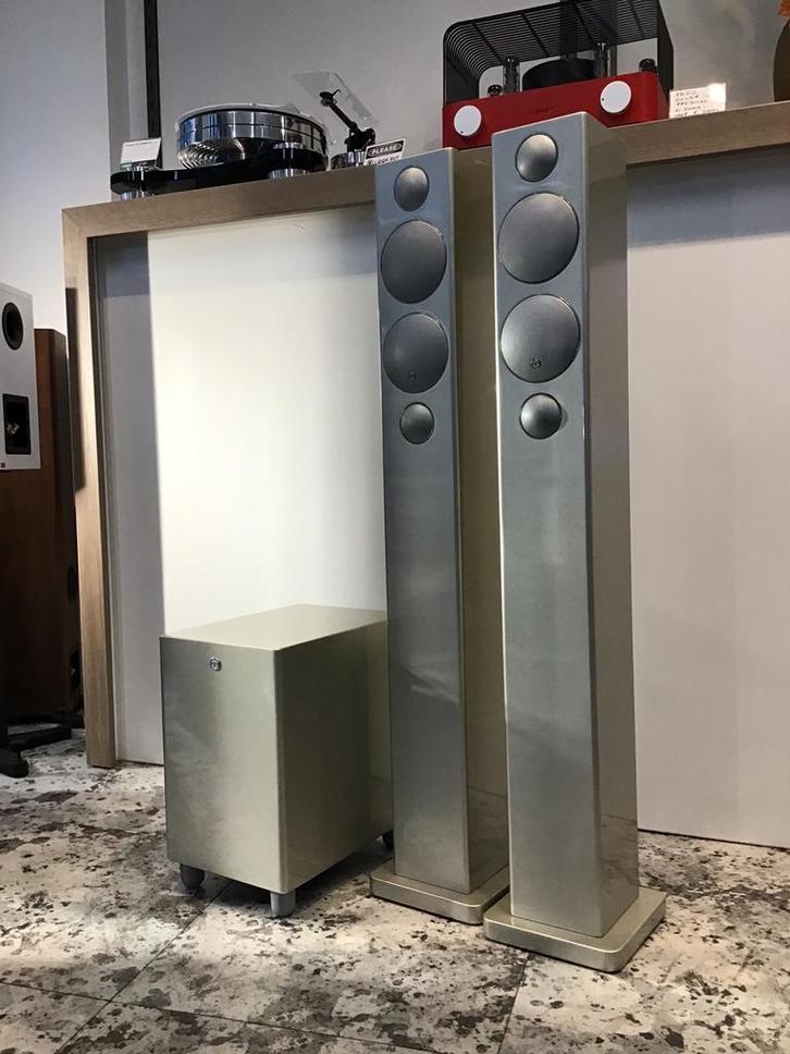 Monitor Audio Radius HD set, Audio, Tv en Foto, Luidsprekers, Zo goed als nieuw, Subwoofer, 120 watt of meer, Overige merken, Ophalen