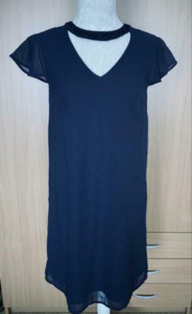 Vero Moda jurk maat S [nr1], Kleding | Dames, Jurken, Zo goed als nieuw, Maat 36 (S), Blauw, Boven de knie, Ophalen of Verzenden