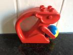 Vintage duplo eekhoorn met bal rammelaar, Kinderen en Baby's, Speelgoed | Duplo en Lego, Ophalen of Verzenden, Complete set, Duplo