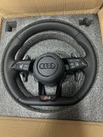 Audi RS3 / S3 8V / 8Y Flat Bottom Stuur – Geperforeerd Leder, Ophalen of Verzenden, Nieuw, Audi