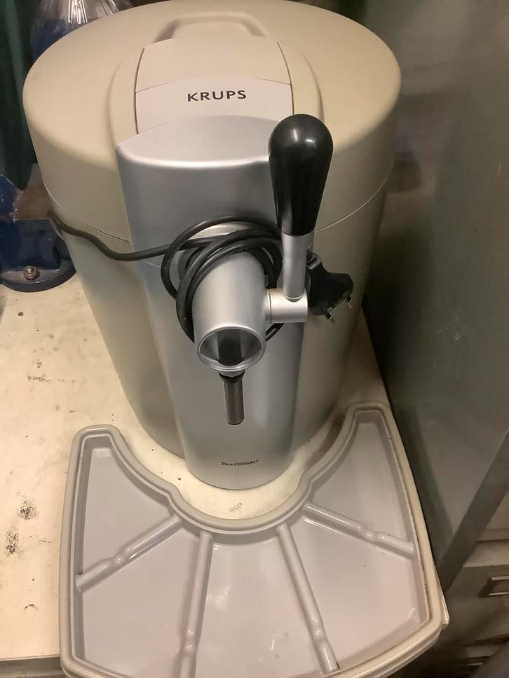 Krups Beertender biertap., Witgoed en Apparatuur, Thuistaps, Zo goed als nieuw, Krups, Ophalen of Verzenden