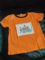 Oranje, voetbal, jongens Tshirt maat 110 116 ( 6), Gebruikt, Ophalen of Verzenden