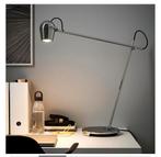 Bureaulamp Staal Verchroomd van IKEA, model MODERMOLN, Ophalen of Verzenden, Metaal, Zo goed als nieuw