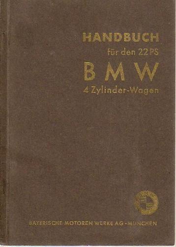 BMW 22 PS 4 Zylinder Typ 309 Handbuch 1936 (A1006) beschikbaar voor biedingen