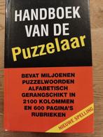 Handboek van de puzzelaar, Gelezen, Ophalen of Verzenden, H.C van den Welberg