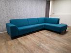 GRATIS BEZORGEN | MOOI GROOT BLAUWE HOEKBANK, Info@banxtel.nl, 3194DC, Gebruikt, Hoekbank