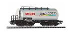 H0 - 4-assige Ketelwagen, Hobby en Vrije tijd, Verzenden, Gelijkstroom of Wisselstroom, Piko, Nieuw
