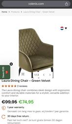Brand New Colenis Laura Dining Chairs (Set of 6), Huis en Inrichting, Stoelen, Ophalen of Verzenden, Zo goed als nieuw, Overige kleuren