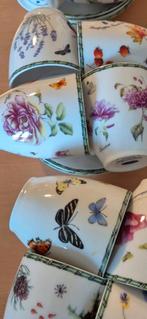 12 delige Janneke Brinkman kop en schotels - Juni 2010 serie, Ophalen of Verzenden, Zo goed als nieuw, Overige stijlen, Kop(pen) en/of Schotel(s)