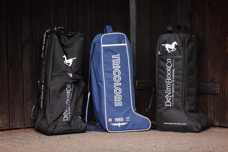 De Niro DeNiro Tricolore laarzentassen laarzentas, Dieren en Toebehoren, Paarden en Pony's | Overige Paardenspullen, Nieuw, Dressuur