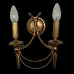 Gaetano Sciolari Italie  Wandlamp Goud verguld, Ophalen of Verzenden