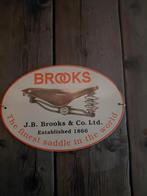 Brooks emaille bordje - bijna nieuw!, Ophalen of Verzenden