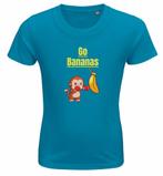 Leuk T-shirt met aap en banaan!, Verzenden, Zo goed als nieuw, Jongen of Meisje