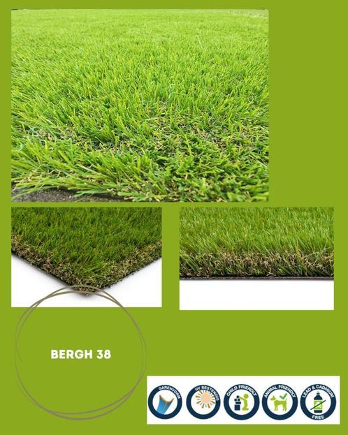 Kunstgras Bergh 38, Tuin en Terras, Gras en Kunstgras, Nieuw, Kunstgras, Ophalen of Verzenden