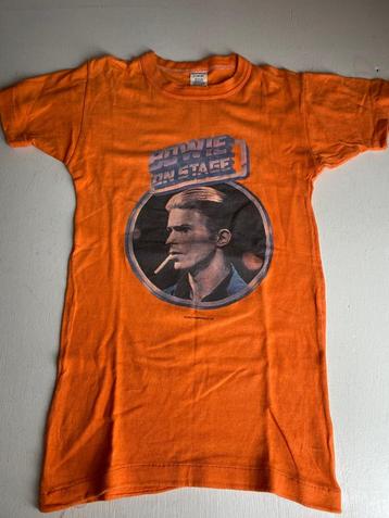 David Bowie - On Stage T-Shirt Small beschikbaar voor biedingen