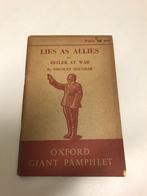 Lies as Allies or Hitler at War, Boeken, Oorlog en Militair, Gelezen, Algemeen, Ophalen of Verzenden, Tweede Wereldoorlog