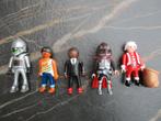 Playmobil set 5 poppetjes : robot kerstman bruine huidskleur, Ophalen of Verzenden, Zo goed als nieuw, Complete set