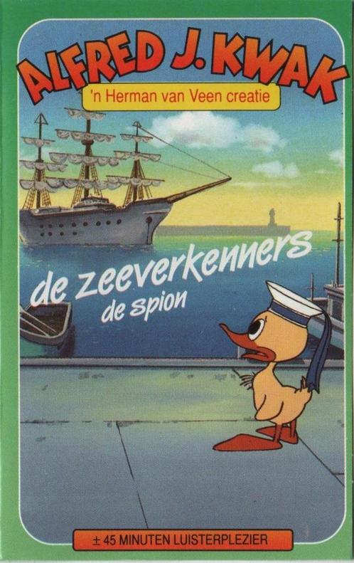 Alfred J. Kwak - De Zeeverkenners, Cd's en Dvd's, Cassettebandjes, Gebruikt, Origineel, Kinderen en Jeugd, 1 bandje, Ophalen of Verzenden