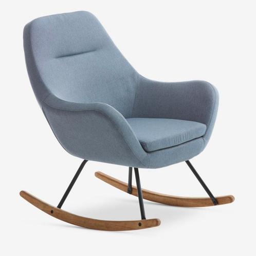 Schommelstoel, Huis en Inrichting, Fauteuils, Zo goed als nieuw, Stof, Ophalen