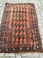 Antieke Perzisch tapijt handgeknoopt, Gebruikt, Rechthoekig, Ophalen of Verzenden