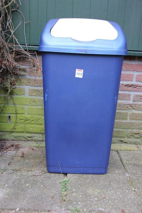 afvalemmer., Huis en Inrichting, Woonaccessoires | Prullenbakken, Gebruikt, Kunststof, 50 tot 75 cm, 40 liter of meer, Ophalen of Verzenden