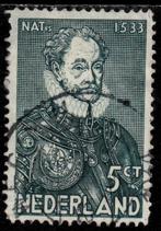 Jaar 1933 NVPH 253 Herdenkingszegel 5 cent - Prins Willem I., Ophalen of Verzenden, T/m 1940, Gestempeld