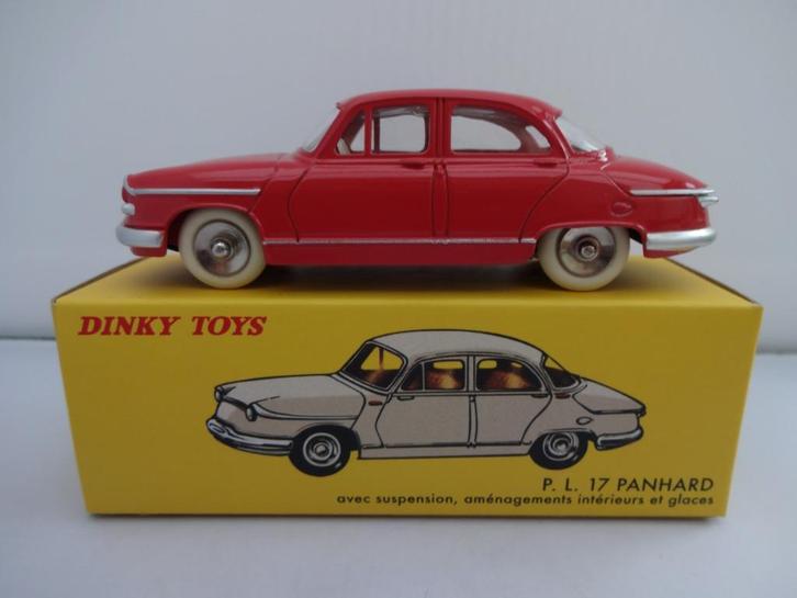 Panhard P.L. 17 rood nr: 547 van Dinky Toys schaal 1/43, Hobby en Vrije tijd, Modelauto's | 1:43, Nieuw, Auto, Dinky Toys, Ophalen of Verzenden