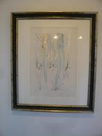 litho Salvador Dalí - Kehr zurück Sulamit erotic art, Antiek en Kunst, Ophalen of Verzenden