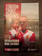 Programmaboekje Feyenoord - NAC Breda 09.08.2025, Ophalen of Verzenden, Zo goed als nieuw, Feyenoord