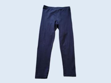 H&M donkerblauwe legging maat 110 ~ SC2002