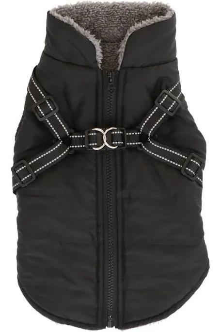 Zgan hondenjasje met tuigje 45 cm, Dieren en Toebehoren, Hondenkleding, Zo goed als nieuw, Hondenjas, Ophalen of Verzenden