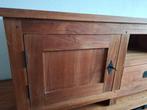 teakhouten lage kasten, Huis en Inrichting, Kasten | Dressoirs, Ophalen, Gebruikt, 25 tot 50 cm